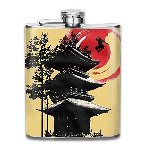 Wdskbg Holiday Christmas Ornaments Portable 304 Stainless Steel Hip Flask Leak Proof Liquor Pocket Flagon Bottle Alcohol Utensilios de bar Artículos y equipo de servicio para la restauración