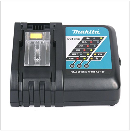 Makita DDA 351 Y1J-D 18 V Akku Winkelbohrmaschine im MAKPAC inkl. BL 1815 N Akku + DC18RC Ladegerät - 4