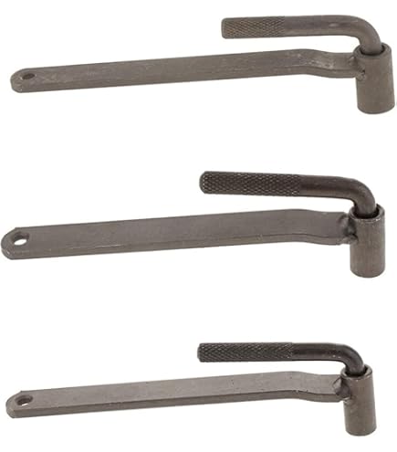 2-Piece Motorcycle Valve Adjustment Tool Set - Square & Hex Wrench For Rocker Arm Gap Adjustment