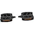Alloy Plastic Cycle Pedals for MTB and Ranger Bicycles, Size: 26, (Small, Black)
