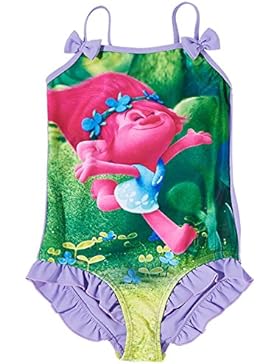 Trolls Mädchen Badeanzug - lila
