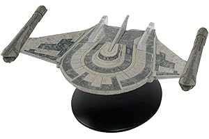 La colección oficial de Star Trek Picard | Nave estelar romulana de aves de presa con revista número 3 de Eaglemoss Hero Collector