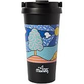 Any Morning 500 ml Paslanmaz &Ccedil;elik Termos Mug, 6 saat sıcak, 10 saat soğuk Siyah BA21525