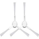 Ozemtek Mi Vacuum Mop Pro/Vacuum Mop P/Viomi Se V2 V3 Compatible Robot Vacuum Cleaner Compatible Side Brush Spare Parts Set-White 2 Pieces