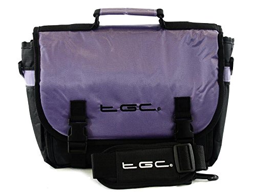 TGC® TGC Messenger Style Gepolsterte Tragetasche für die Sony dvp-fx980