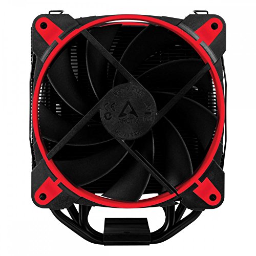 Arctic Freezer 33 Esports Edition - Ventilador para Caja de Ordenador I 2 Ventiladores de 120 mm I 200 a 1 800 RPM I Muy silencioso - Rojo