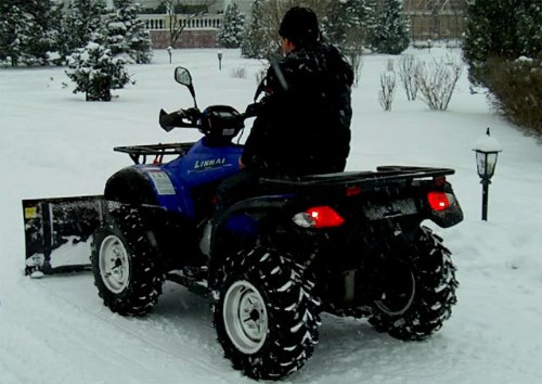 Preisvergleich Produktbild Schneeschild Kymco KXR 250 Winterpacket 100cm