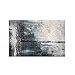 Produktbild JaYea-Tinten-Art-Abstrakte Kunst Druckteppich-Wohnzimmer-Schlafzimmer Anti-Rutsch-Teppich,Gray,140x200cm