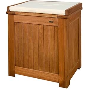 STILISTA® Gartenbank Gartenbox aus 100% FSC zertifiziertem Shorea