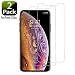 Produktbild Ahker Displayschutzfolie für iPhone XS Max (2 Stück) 9H Härte, Kratzfest, Ultra-klar, blasenfrei [gehärtetes Glas] kompatibel mit Apple iPhone XS Max, 2Pack