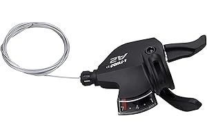 WEEROCK Bike Shifter Lever 7 Speeds Right Thumb Gear Shift Lever for Mountain Bicycle