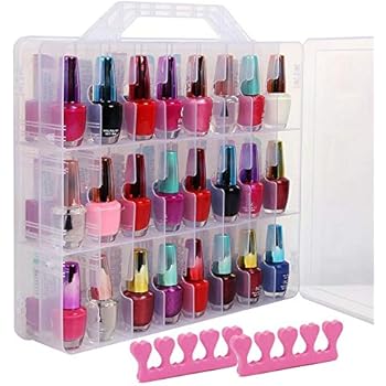 Acryl Nagellackdisplay Transparenter Nagellack Organisator Behälter