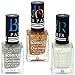 Coat Me Bonjour Paris True Color Nail Polish - Pack of 3, (0.90 Oz) RS.199.00