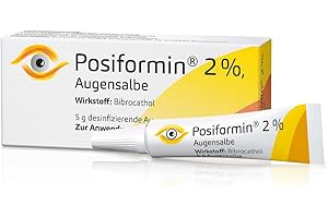 POSIFORLID Posiformin® 2%, Augensalbe bei Reizzuständen des äußeren Auges und Lidrandentzündung, 5 g
