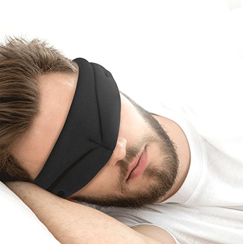 Mascherina per uomini e donne morbido portatile Blindfold Travel Eyepatch Eye Mask Sleep Mask naturale dormire maschera visiera di paralume