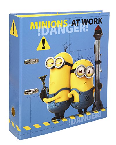 Preisvergleich Produktbild Undercover MNOH0630 - Schulordner A4 Minions, Rücken 8 cm