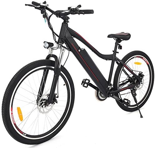 AMDirect Electic Mountain Bike with 26 inch, Electric Bike with 36V/12AH Removable Lithium Battery