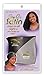 SATIN SLEEPING LARGE SCARF SMOOTH OUTSIDE BLACK