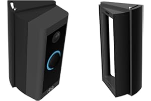 Mars Outpost | Halterung kompatibel mit RingWiredVideoturklingel | Verstellbarer Halterung Keil 20-45 Grad 20/25/30/35/40/45 | Winkel Adapter Winkelhalterung Eckbausatz