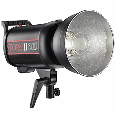 STORM II600 600Ws High Speed Fan Cool Studio Strobe 2 4GHz Three Head Boom Kit HSS 1 8000s Flash Light  2 Year UK Warranty  Fast Delivery  UK Stock  VAT Registered  Three Head Boom Kit  STORM II 600 