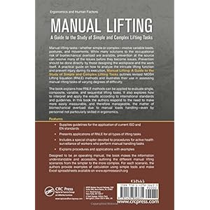 Manual Lifting: A Guide to the Study of Simple and Complex Lifting Tasks