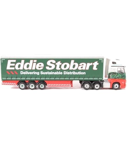 Eddie Stobart M.A.N TGX XXL Curtainside Trailer 1/76 Altas Diecast Eddie Stobart M.A.N TGX XXL Curtainside Trailer 1/76 Altas Diecast