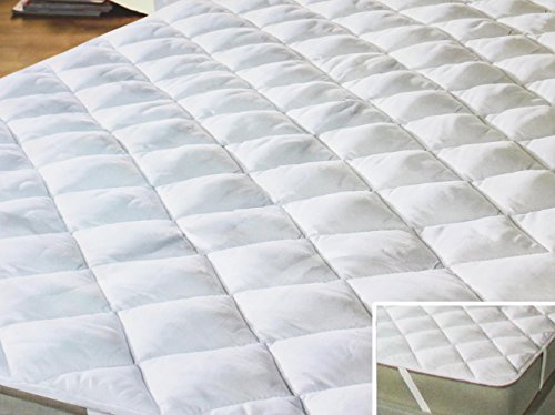 Matratzenauflage Matratzenschoner Unterbett Matratzenschutz Bett Auflage 140 cm x 200 cm - 2