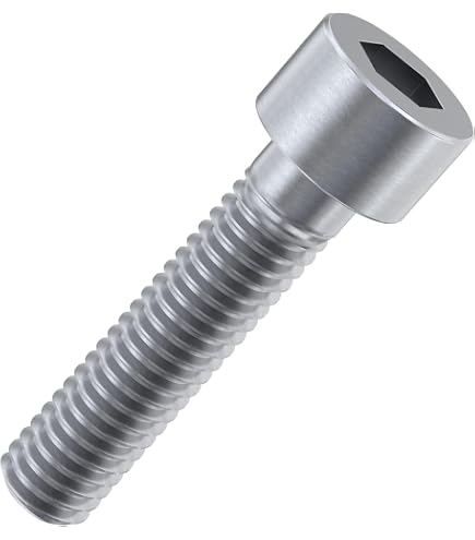 2 Viti A Sfera M12 X 20 Mm In Acciaio Al Carbonio – Con Molla E Cava Esagonale, Per Fissaggio Meccanico