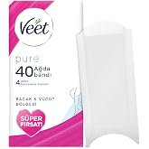 Veet Pure Hipoalerjenik Ağda Bandı, Bacak ve V&uuml;cut B&ouml;lgesi 40'lı S&uuml;per Fırsat Paketi