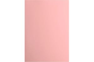 VAESSEN CREATIVE Florence Cartoncini, 216 g/m², Formato, 10 Pezzi, Liscia, per Scrapbooking, Biglietti, fustellatura e Altri lavori di Carta, Rosa, A4 DIN