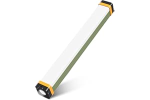 Camping Light, LETOUR Rechargeable Magnetic Light 4 Modes Tent Light USB Rechargeable Camping Lantern, 3600mAh 2000Lumens Power Bank Emergency Light for Outdoor Camping, Power Outage