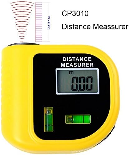 Digital LCD Handheld Infrared Laser Rangefinders Ultrasonic Distance Measurer Diastimeter - Meter Range Finder, Tape Style