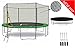 Produktbild LS-T400-PA13 (G) LifeStyle ProAktiv Garten- Trampolin 400 cm - 13ft - Extra Starkes Sicherheitsnetz - 180kg Traglast - Neu