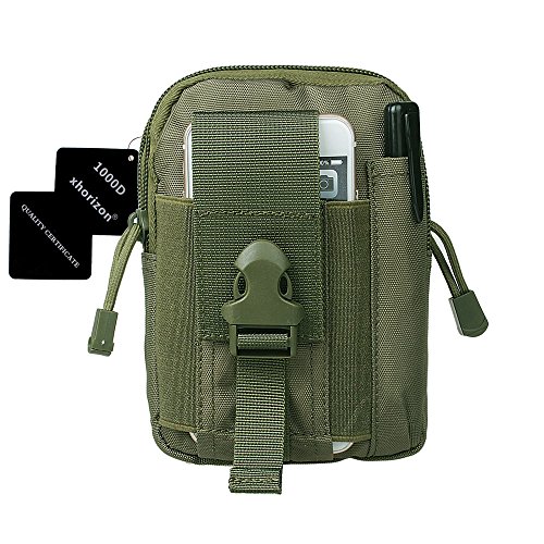 xhorizon® Armee Camo Tasche Für Handy Haken Schleife Gürteltasche Halfter Hülle Beutel - 3