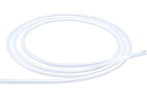 Silicone Hose 2 mm ID X 4 mm OD, 5 Metres, LAVMHAB Food Grade Hoses, Flexible Silicone Hose, Clear Water Air Hoses, Pipes for Pump, Transfer