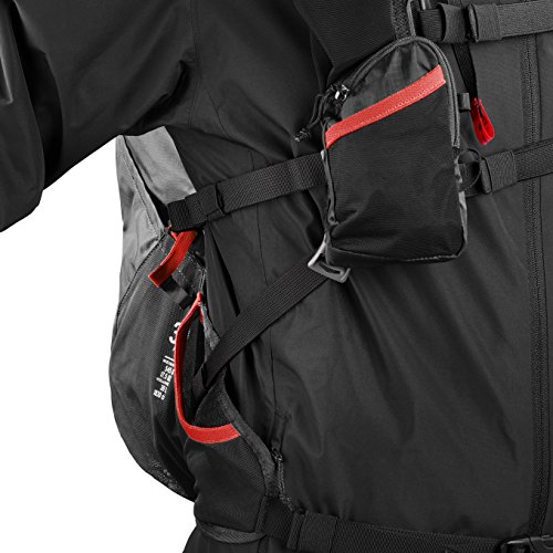 Más Barato SALOMON Peak 30 Backpack, Unisex Adulto, Negro (Black/Bright
Red), 30 L en Amazon