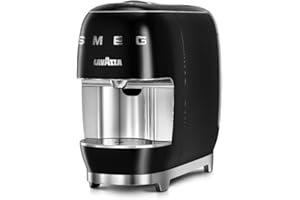 LAVAZZA 18000448 Machine à café à capsules, A Modo Mio Smeg, Noir