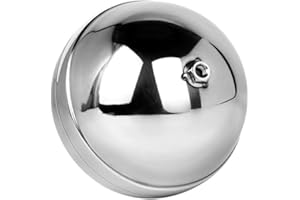 RAMBEX Boule Flottante Creuse En Acier Inoxydable 304, Diamètre 50mm 60 73 80 90 100 110 130 150mm, Accessoires De Valve Flottante 1 Pièce (Color : M6, Size : 100MM)