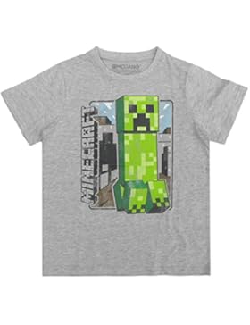 J!NX Mojang Minecraft T-Shirt Kurzarmshirt