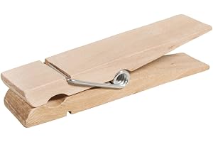 Rayher 62831000 Stor träpinne för vägggallerpaneler, jumbo träpinne för fotovisningar och hantverk, 15 x 3,4 cm