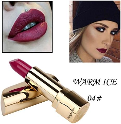 GreatestPPAK, Waterproof Matt Lipsticks, Women Long Lasting Lip Beauty Cosmetic (D)
