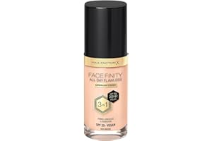 ‎MAX FACTOR Max Factor Facefinity All Day Flawless Make-up 3w1 baza, korektor, podkład z filtrem SPF 20, nr N55 Beige, 30 ml