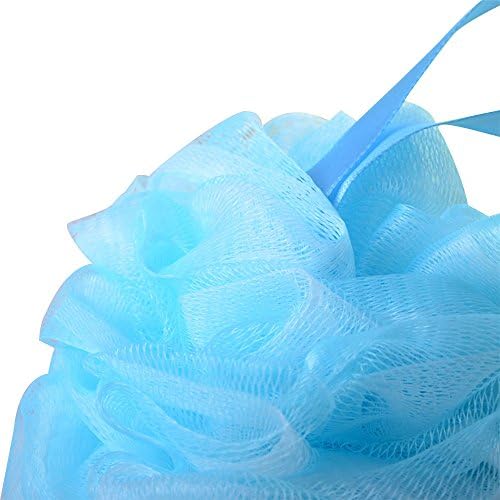 4 Pcs bath balls, double net soft and comfortable tennis foam sponge