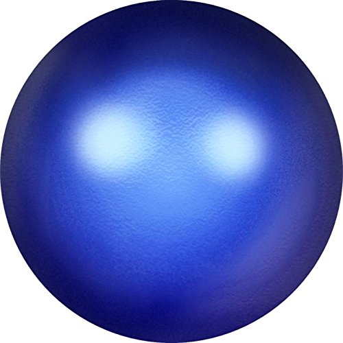 5810 Swarovski Round Pearls Crystal Iridescent Dark Blue Pearl | 8mm - Pack of 50 | Small & Wholesale Packs | Free Delivery