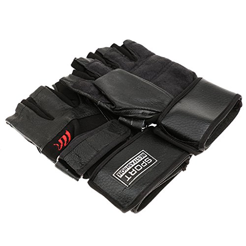 Gazechimp Trainingshandschuhe – Gewichtheben, Radfahren, Fitness Handschuhe mit Handgelenkstütze - 3