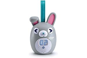 VTech - StoriKid Pocket Gris, Conteur d'Histoires Interactif Nomade, Chansons et Comptines Portable avec Poignée de Transport, Cadeau Enfant de 3 Ans à 8 Ans - Contenu en Français