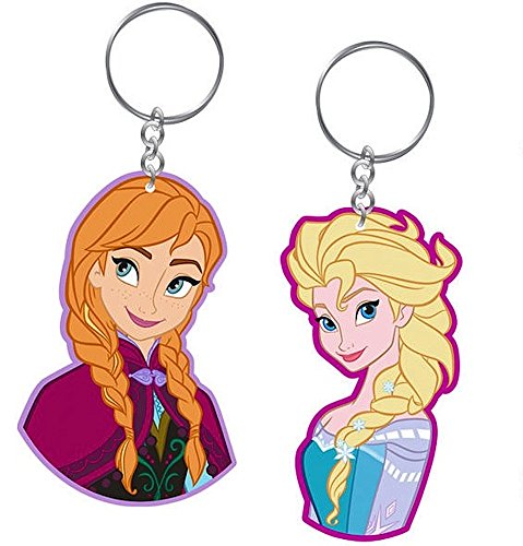 Preisvergleich Produktbild 2 Schlüsselanhänger Set - Frozen / Die Eiskönigin - Anna & Elsa - Disney