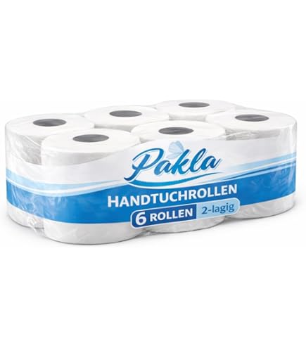 6 Poetsrollen 2-laags 150M - Sterk poetspapier 6 Poetsrollen 2-laags 150M - Sterk poetspapier