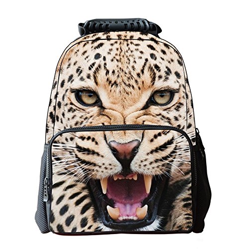 MAGIC UNION Nylon Filz Tier wasserdicht Rucksack Daypacks Wanderrucksack Backpack Daypacks Damen Herren Studenten Schultertasche Für Camping Reise Schulranzen und iPhone,iPad,Laptop 16 Tiere