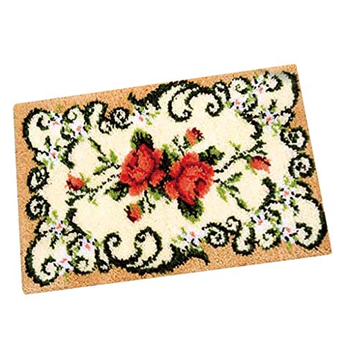 Hund P Prettyia Knupfteppich Mehr Muster Knupfpackung 50x50cm